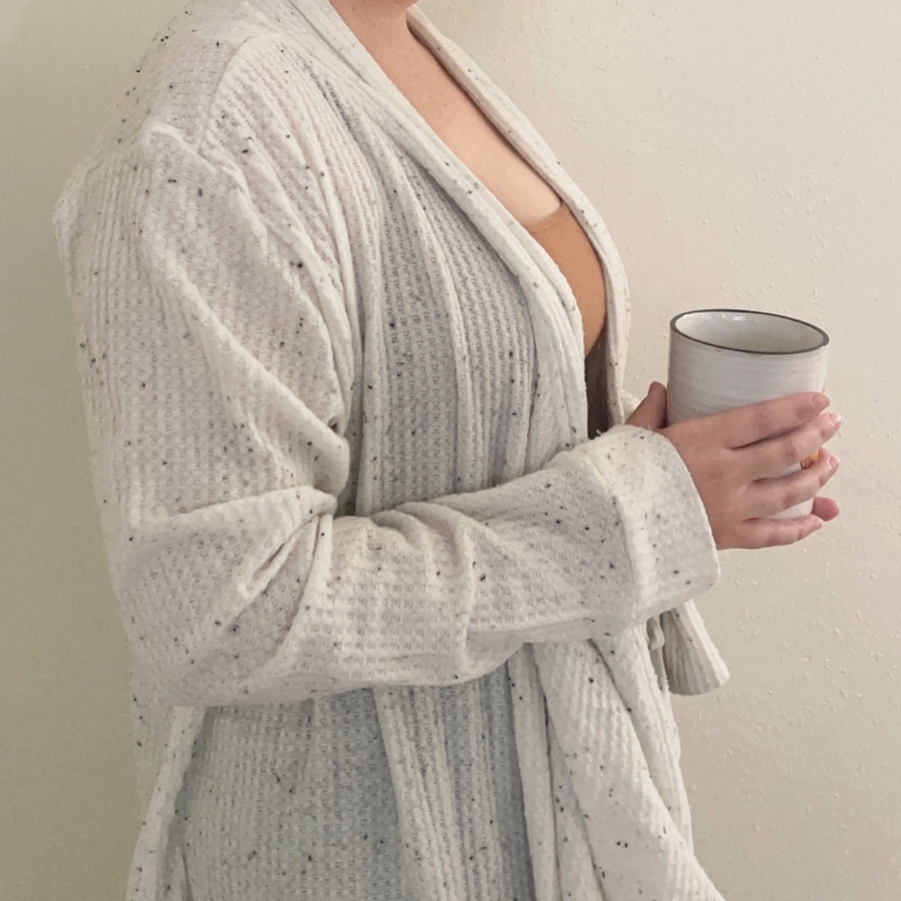 Cozy cream cardigan